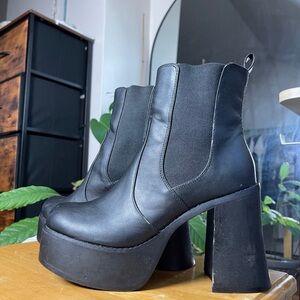 Current Mood platform boots Dolls Kill